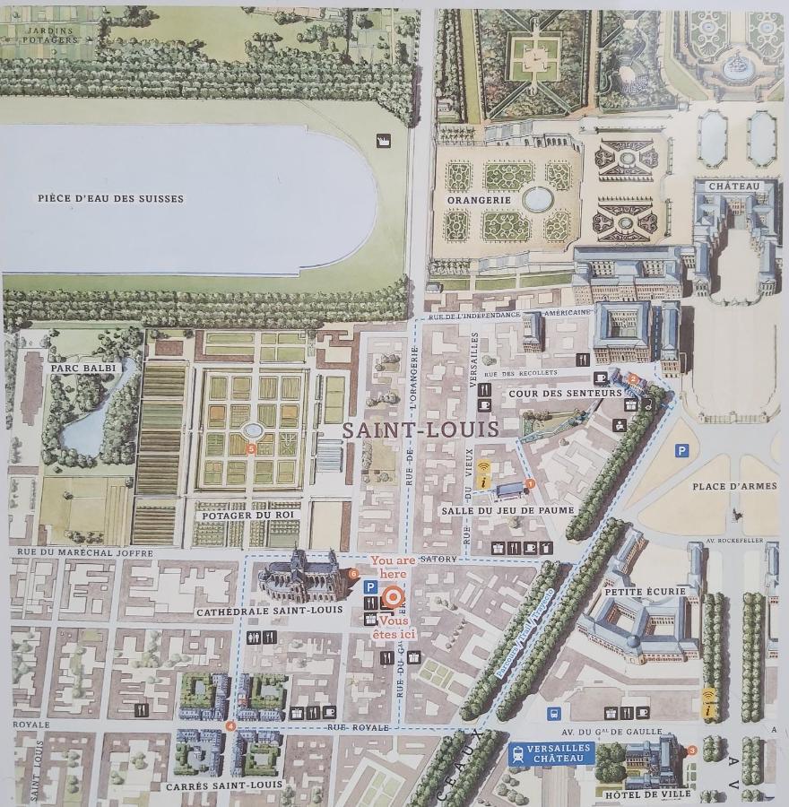 Apartament 3 Pieces 4****, Au Coeur Du Quartier Historique Wersal Zewnętrze zdjęcie